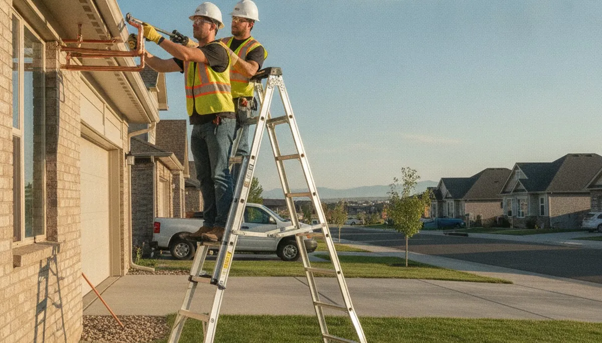 Plumber repairing a pipe in Ogden, UT for reliable plumbing repair services