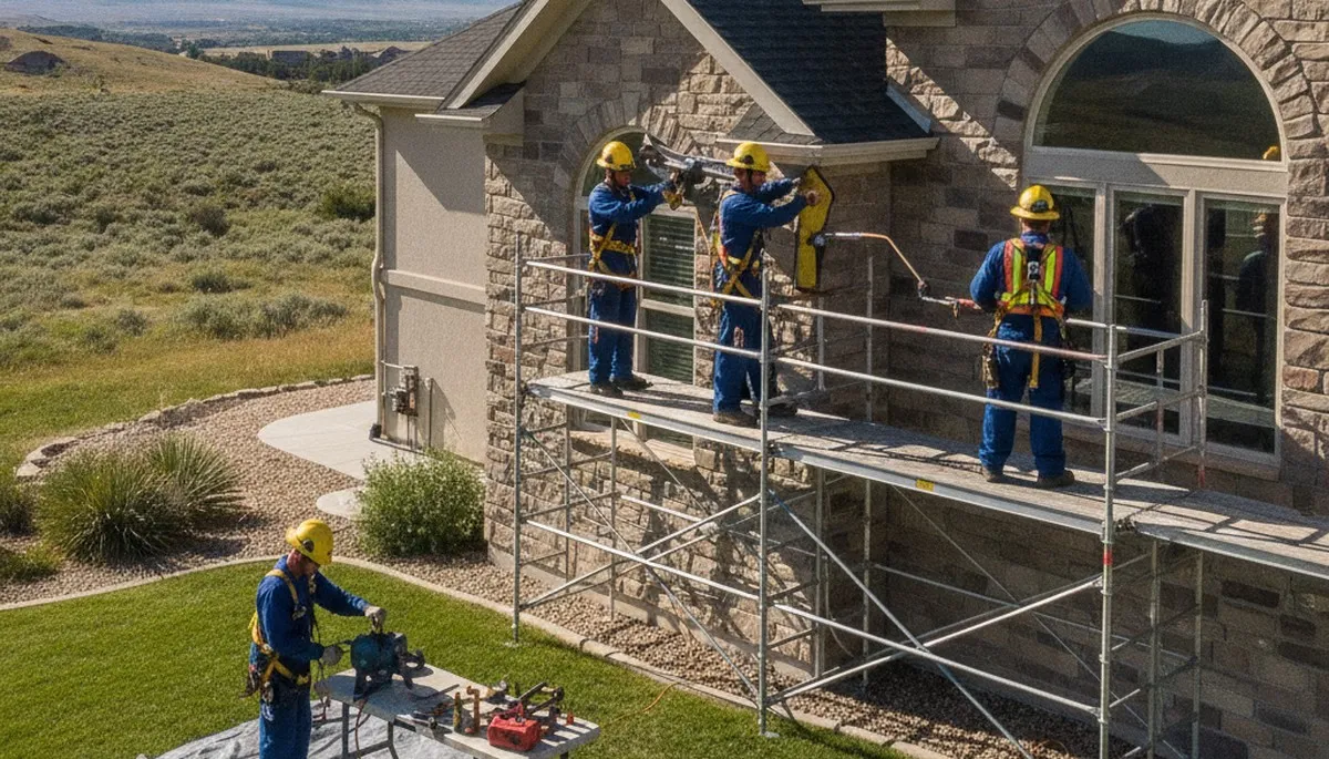 Plumber repairing a pipe in Ogden, UT for reliable plumbing repair services