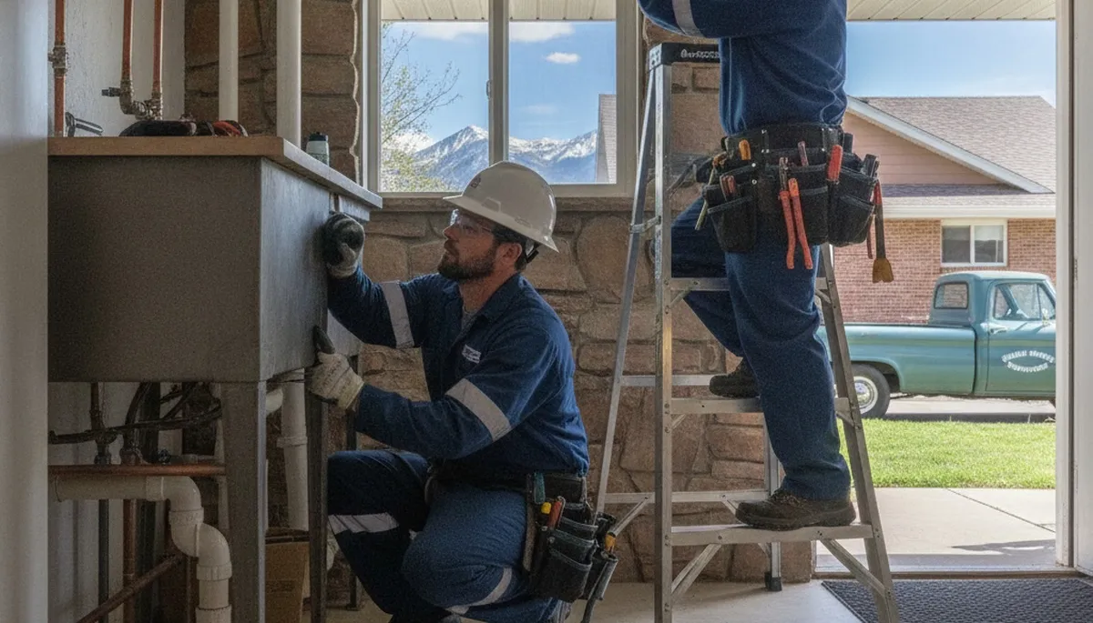 Ogden, UT plumbing repair team providing professional pipe and leak repair services